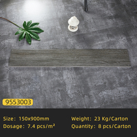 Chine Carreaux de bois d'extérieur Porcelaine émaillée 150X800 Mur Plancher Céramique Carreaux de bois Bois