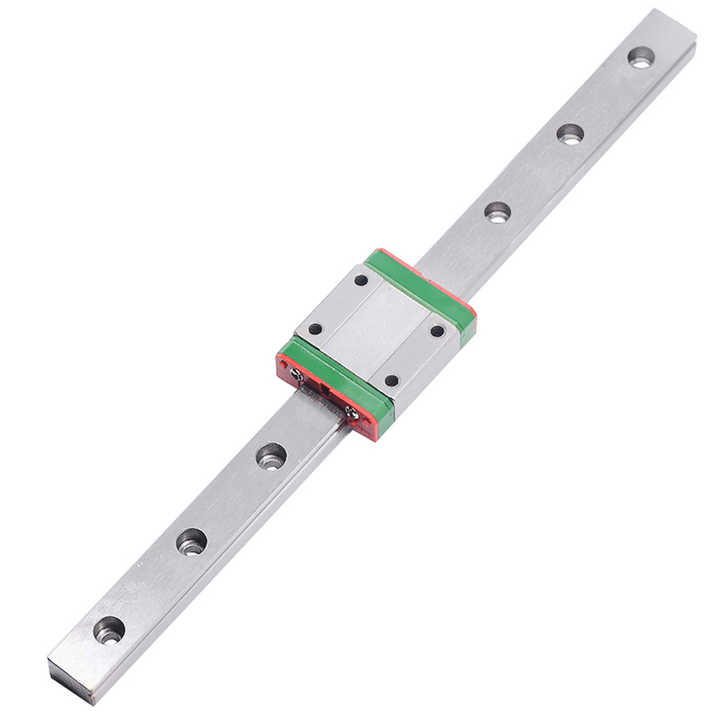 Produktbild von MGN12 Linearschiene + 2 Gleitblöcke (MGN12C / MGN12H) – 600 Mm Länge, Für 3D-Drucker, CNC & Co. – Präzise Und Leise