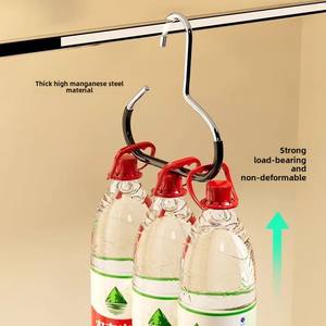 Porte-chapeaux multifonctionnel à suspendre pour la maison, support <span class=keywords><strong>de</strong></span> rangement pour casquettes <span class=keywords><strong>de</strong></span> baseball et casquettes à visière, idéal pour les dortoirs et les armoires, pour un rangement élégant des vêtements. - Product Image 3