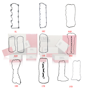 IMIL Advance Auto Parts 1GR 2GR 3GR 4GR 5GR 6GR 7GR 8GR M20A M20C M20D M20F M15A para Toyota Lexus juego de juntas de cubierta de válvula de motor - Product Image 4