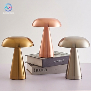 Lámparas de Mesa Nórdicas con Forma de Hongo, Control Táctil, LED con Batería, para Hogar, Estudio y Lectura - Product Image 1
