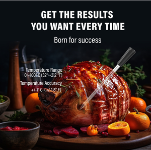 Tekrarlayıcı ile güncellenmiş akıllı et termometresi kablosuz Pin prob termometre barbekü termometre - Product Image 5