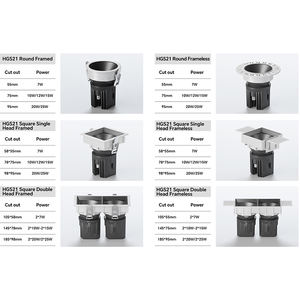 <span class=keywords><strong>Spot</strong></span> encastré <span class=keywords><strong>LED</strong></span> étanche IP65, <span class=keywords><strong>mini</strong></span> projecteur extérieur 7W 10W 12W 15W, luminaire encastré - Product Image 4