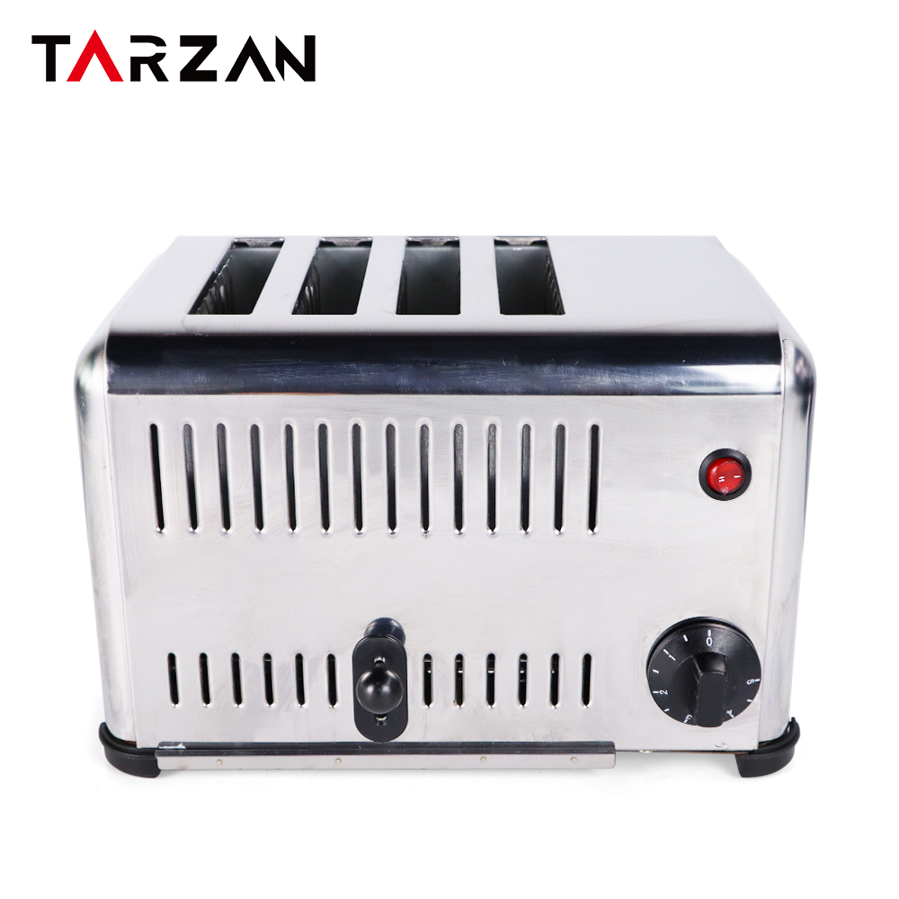 Новый электрический тостер, автоматический выдвижной тостер с 4 ломтиками, дешевый тостер для хлеба