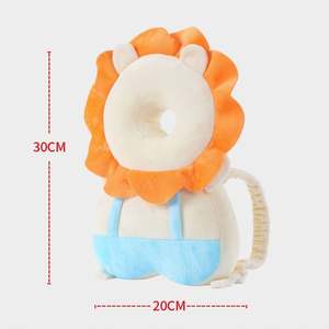<b>Baby</b> Head Back Protector <b>Pillow</b> Anti-Fall Safety Pad <b>Baby</b> Walking 0-2 Years Thick Polyester Material PP Cotton Filling Step - Product Image 6