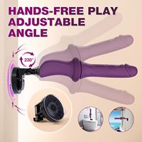 Realistische Dildo vibrator maschine 12,85 Zoll 10 Vibration 3 Schub heiz modi G-Punkt Klitoris Anal Spielzeug abnehmbar