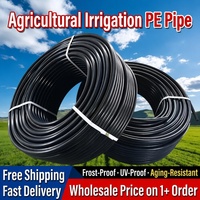 Tubería de Riego Agrícola de PE de 63 mm (2 Pulgadas) de Fábrica China, Duradera, Flexible, Ecológica, Negra, con Impresión de Logotipo OEM Personalizado al por Mayor