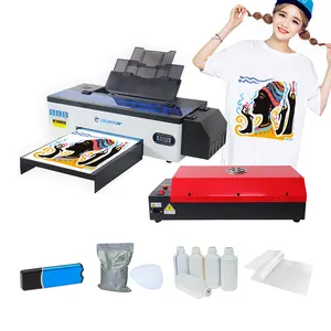 A3 dtf impressora r1390 pet camiseta, máquina de impressão têxtil a3 dtf impressora lisa para venda