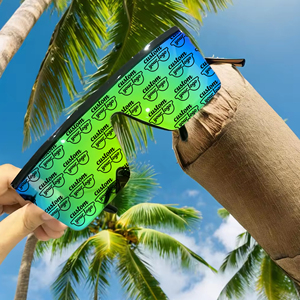 Oversized Shades Sunglasses Men Black <strong>Fashion</strong> Square Sun <strong>Glasses</strong> Mirror Vintage Retro <strong>Glasses</strong> Female Women Lentes De Sol Hombre - Product Image 2