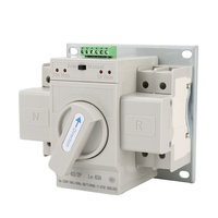 Commutateur de transfert automatique triphasé 3 pôles 63A Modèle SHQ3 Marque SHCET Transfert rapide Capacité de coupure 4kA/6kA Alimentation industrielle
