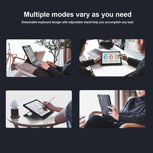 Étui clavier détachable Nillkin <span class=keywords><strong>avec</strong></span> protection caméra, Bluetooth sans fil, pavé tactile et support pour stylet, antichoc pour <span class=keywords><strong>Samsung</strong></span> Tab S8/S8+ - Product Image 3