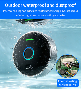 Asia-Teco TTLock, Control de Acceso con Huella Digital, Tarjeta, <span class=keywords><strong>APP</strong></span> y Bluetooth, Gestión por Aplicación, WIFI, Resistente al Agua, Desbloqueo Remoto - Product Image 3