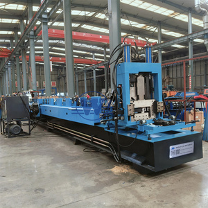 Sản xuất hình thức hoàn toàn tự động trao đổi purling trong kho đầy đủ tự động CZ hồ sơ cuộn hình thành C Z xà gồ máy - Product Image 4