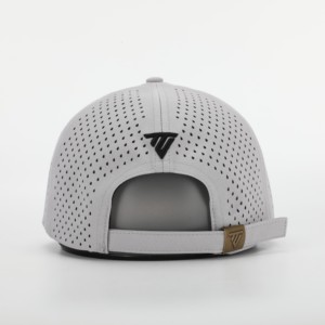 Mũ thể thao 6 Bảng tùy chỉnh Mũ đục lỗ bằng laser với logo thêu 3D Tính năng vải phổ biến - Product Image 6