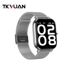 2020 IP67 impermeable paso monitor de ritmo cardíaco reloj inteligente ECG Bluetooth llamada reloj inteligente DT35 - Product Image 6