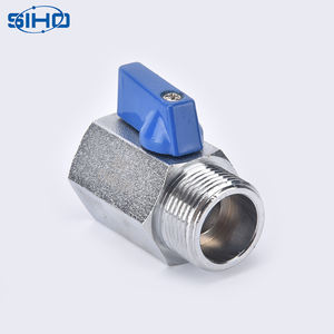 Válvulas de Bola Manuales de Latón <span class=keywords><strong>Mini</strong></span> de Alta Calidad de 1/8, 1/4 y 1/2 Pulgadas con Rosca Hembra/Macho para Agua, Aire, Aceite, Gas y Aplicaciones Generales - Product Image 3