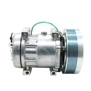 คอมเพรสเซอร์แอร์ 183-5106 501-1179 7H15 AC คอมเพรสเซอร์ 24V 8PK 10KG สำหรับรถตัก CAT 955C 963C 990G 930H 938H 990H IT38H SD7H15 - Product Image 3