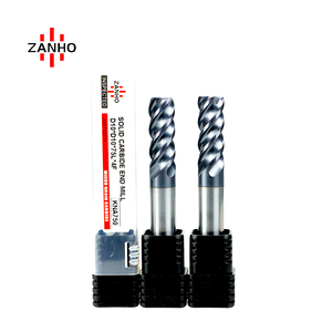 ZANHO Tungsten Carbide Square Ball <strong>Nose</strong> <strong>End</strong> <strong>Mills</strong> 4 Flutes CNC Machining Stainless Steel Ball Milling Solid Carbide <strong>End</strong> <strong>Mill</strong> - Product Image 3