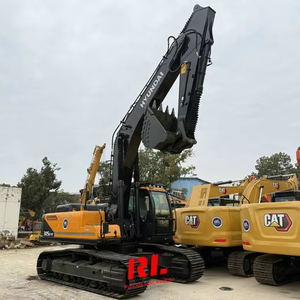 Excavatrice sur chenilles Hyundai 305LC-9 d'occasion de haute qualité, capacité de 30 tonnes, excellent état, moteur Cummins, matériel de chantier - Product Image 4