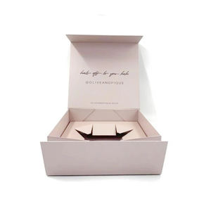 Boîte pliable en carton pour hommes, emballages pour chapeau de Cowboy, boîte-cadeau Fedora, 10 pièces - Product Image 2