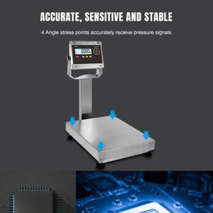 อิเล็กทรอนิกส์น้ำหนักแพลตฟอร์ม300Kg 150 <span class=keywords><strong>Kg</strong></span> Digital Scale - Product Image 3