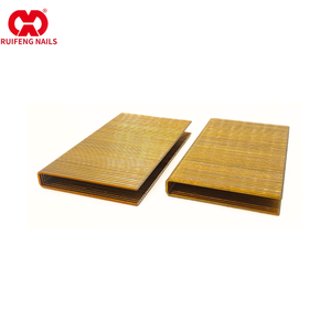 Agrafes robustes Q25 de la série <span class=keywords><strong>Q</strong></span> 15Ga en acier électrogalvanisé pour meubles et matériaux de construction (5000 pièces) - Product Image 4