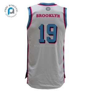 Ensembles de <span class=keywords><strong>basket</strong></span>-ball personnalisés PURE Maillot et short Vêtements de <span class=keywords><strong>basket</strong></span>-ball à sublimation Uniformes pour hommes Robe en jersey pour femmes Basketball - Product Image 3