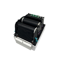 Impresora de etiquetas de envío por transferencia térmica de 110 mm con cortador automático opcional, máquina de impresión de cinta de escritorio con Bluetooth inalámbrico y WiFi.