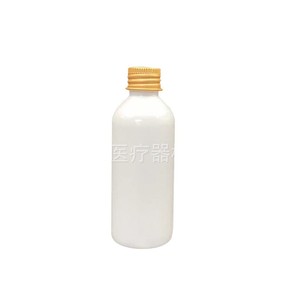 ขวดพลาสติกทรงยาวปากแคบสีขาวพอร์ซเลนขนาด 5-100 มล. พร้อมฝาอลูมิเนียม, ขวด PET ปิดผนึกพร้อมฝา มีจำหน่ายราคาส่ง - Product Image 1