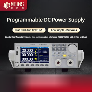 Fuente de Alimentación CC Estabilizada Programable y Ajustable Lineal de Baja Ondulación y Alta Precisión MAINS DSP3300 - Product Image 2