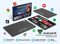 Tablet de 11 Pulgadas con Doble SIM, Android 14, Procesador MTK6769 Octacore, 12G+256GB, 1920X1200FHD, 7000MAH, 2 en 1, Teclado, Laptop, Tablet para Juegos
