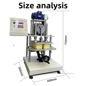 Mgsi miếng bọt biển lặp đi lặp lại nén mệt mỏi thử nghiệm máy cho xe Ghế sofa đệm với 1 năm bảo hành độ chính xác 0.01 - Product Image 4