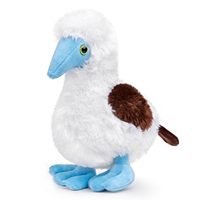 Peluche pour animaux de compagnie sur le thème des oiseaux marins, adorable poupée en peluche douce et moelleuse de type manguette bleue, jouet quotidien pour animaux de compagnie