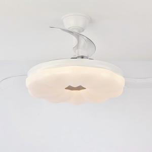 Ventilateur de plafond traditionnel à moteur DC avec télécommande, éclairage LED, panneau PC invisible et 3 pales pour hôtels - Fournisseur de ventilateurs de plafond - Product Image 3
