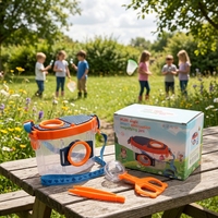 Good Quality Obest Plastic Magnifier Jar with Acrylic Lens 41mm Diameter Children Outdoor Scientific Explorer Magnifying Glass