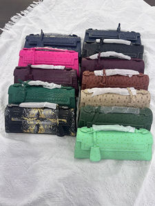 2026中东时尚蛇皮图案便携肩斜挎包长款小方手包厂家 - Product Image 4