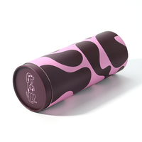Tubes d'expédition de luxe biodégradables personnalisables et récupérables pour perruques, tubes en papier, boîtes cylindriques en papier, emballages pour salons de coiffure, vente en gros