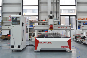 Dấu hiệu tùy chỉnh <span class=keywords><strong>CNC</strong></span> A4 loạt công cụ tự động thay đổi 9KW ATC trục chính <span class=keywords><strong>CNC</strong></span> <span class=keywords><strong>Router</strong></span> Máy Khắc gỗ với giá phổ biến - Product Image 2