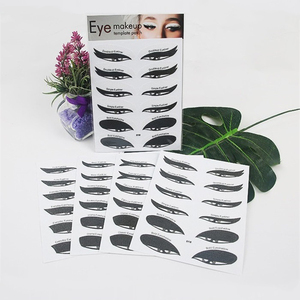 Cangli Beauty <span class=keywords><strong>Pochoir</strong></span> pour <span class=keywords><strong>Eyeliner</strong></span> Effet Chat et Outil pour <span class=keywords><strong>Eyeliner</strong></span> Ailé, 24 Pochoirs Flexibles en Tissu Non-tissé pour <span class=keywords><strong>Eyeliner</strong></span> - Product Image 3