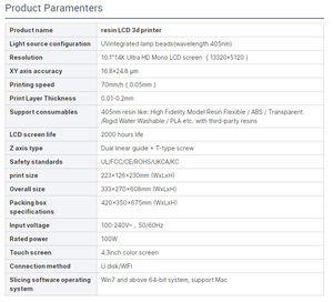 10.1 "14k siêu HD Mono Màn hình <span class=keywords><strong>LCD</strong></span> nhựa <span class=keywords><strong>LCD</strong></span> 3D máy in - Product Image 6