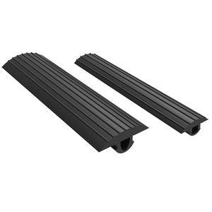 Anti-Collision <b>Strips</b> <b>Rubber</b> Black 20 Slot 6 And 30 Slot 8 For Industrial Aluminum Profile Sealing Dustproof Home Improvement - Product Image 1
