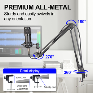 Bộ micro thu âm chuyên nghiệp Biner A11 USB, dành cho phát trực tiếp - Product Image 3