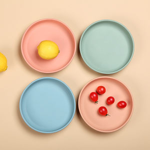Usine de haute qualité en gros bébé alimentation forme ronde aspiration Silicone <span class=keywords><strong>assiette</strong></span> à dîner - Product Image 2