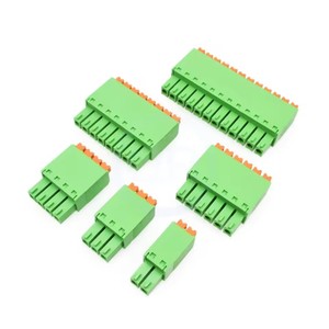 KF 2EDGKN 3,81mm 3,5mm Resorte delgado sin tornillos JM 15EDGKN 3,81/3,5 Enchufe de cableado de ajuste a presión Terminal verde 2-24P KF2EDGKN - Product Image 4