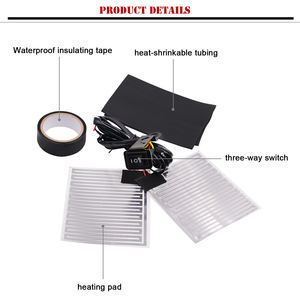 Housse de poignée chauffante électrique 12V réglable pour nouveaux bateaux, haute et basse température, pour systèmes de carrosserie de moto - Product Image 2