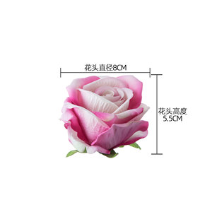 ดอกกุหลาบประดิษฐ์ CallaFloral แบบเหมือนจริง ผ้าทอแบบแพน สำหรับตกแต่งงานแต่งงาน สีขาว ชมพู แดง แชมเปญ ชมพูอ่อน แดงเข้ม - Product Image 4