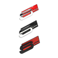 Fournisseur OEM Emblème de Voiture Logo de Marque Métallique Personnalisé Faible MOQ pour Badge Autocollant de Voiture S-Line Accessoires Auto en Gros
