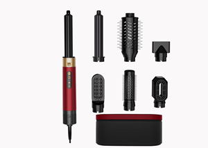 HS 05 Profesional Desmontable Intercambiable Eléctrico Hair Styler Set Cepillo <span class=keywords><strong>de</strong></span> aire caliente Peine <span class=keywords><strong>Secador</strong></span> <span class=keywords><strong>de</strong></span> <span class=keywords><strong>pelo</strong></span> para alisar Secado - Product Image 3