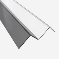 Style personnalisé Profilé d'angle en L transparent en plastique PVC Matériaux de construction de bâtiments Profilé personnalisé OEM tout vendu