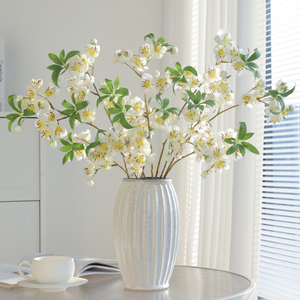 Rama Artificial Realista de Flor de Cerezo y Melocotón de Tallo Largo para Arco de Boda, Fondo de Fotografía, Atrezzo de Estudio, Venta al por Mayor - Product Image 2